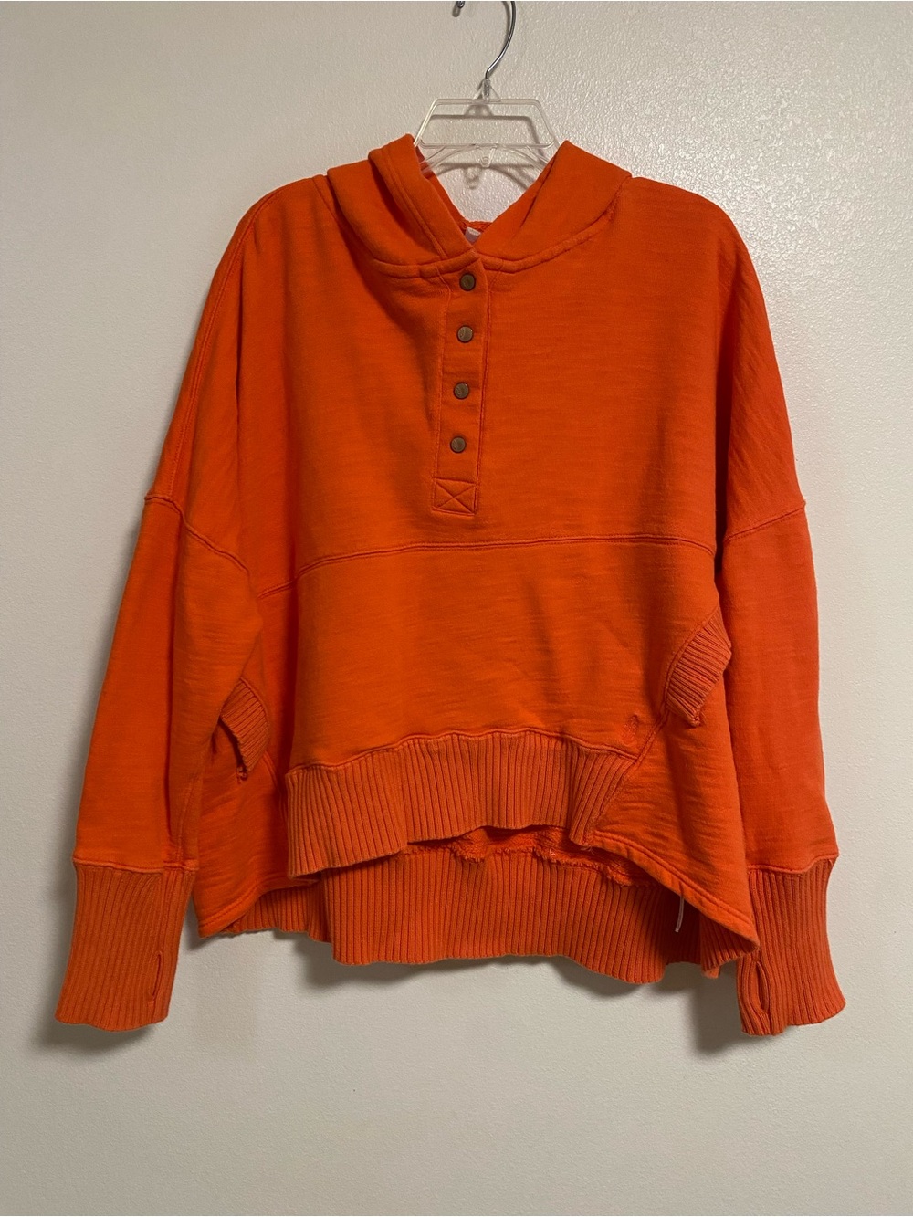 Free People Movement Hoodie Size Large Morning Burst Honey Dove Pullover Hoodie